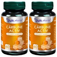 Set Carbune activ 300mg 2x60cps - DVR PHARM
