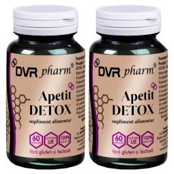 Set Apetit Detox 2x60cps - DVR PHARM
