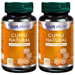 Set Cupru natural 2x30cps - DVR PHARM