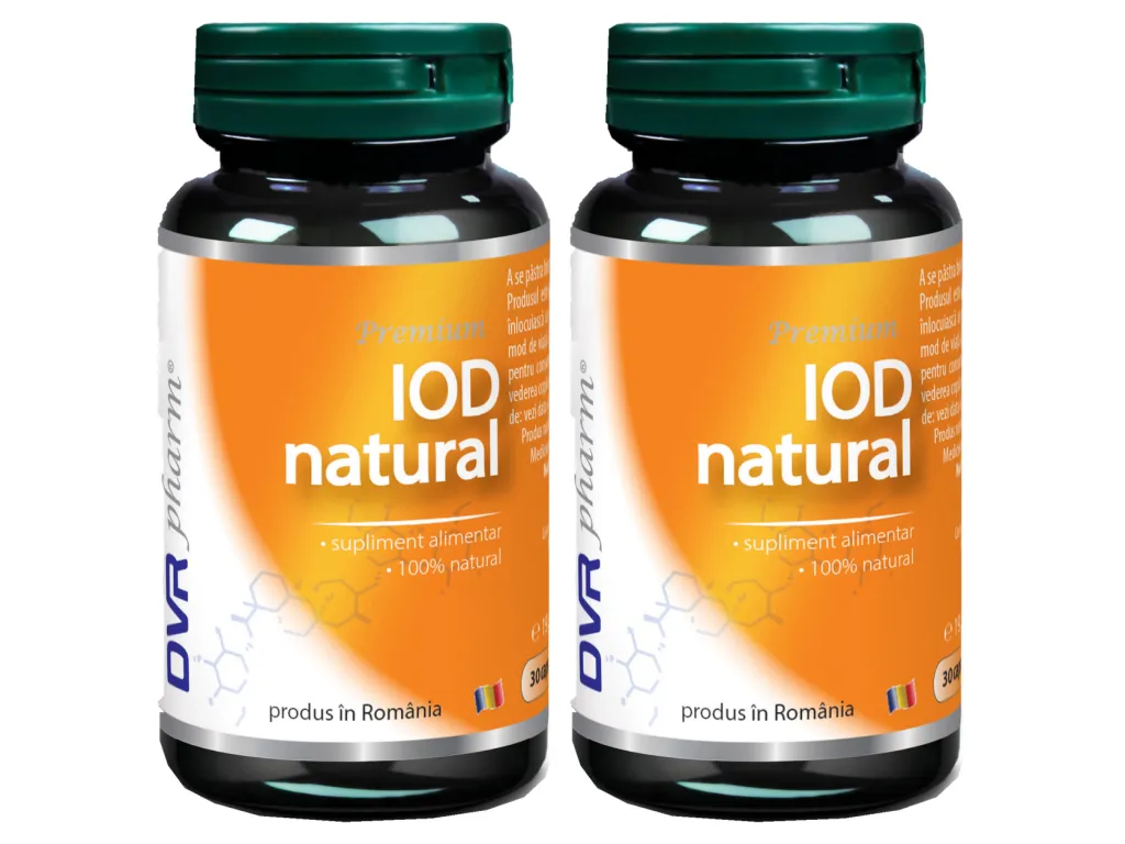 Set Iod natural 2x30cps - DVR PHARM