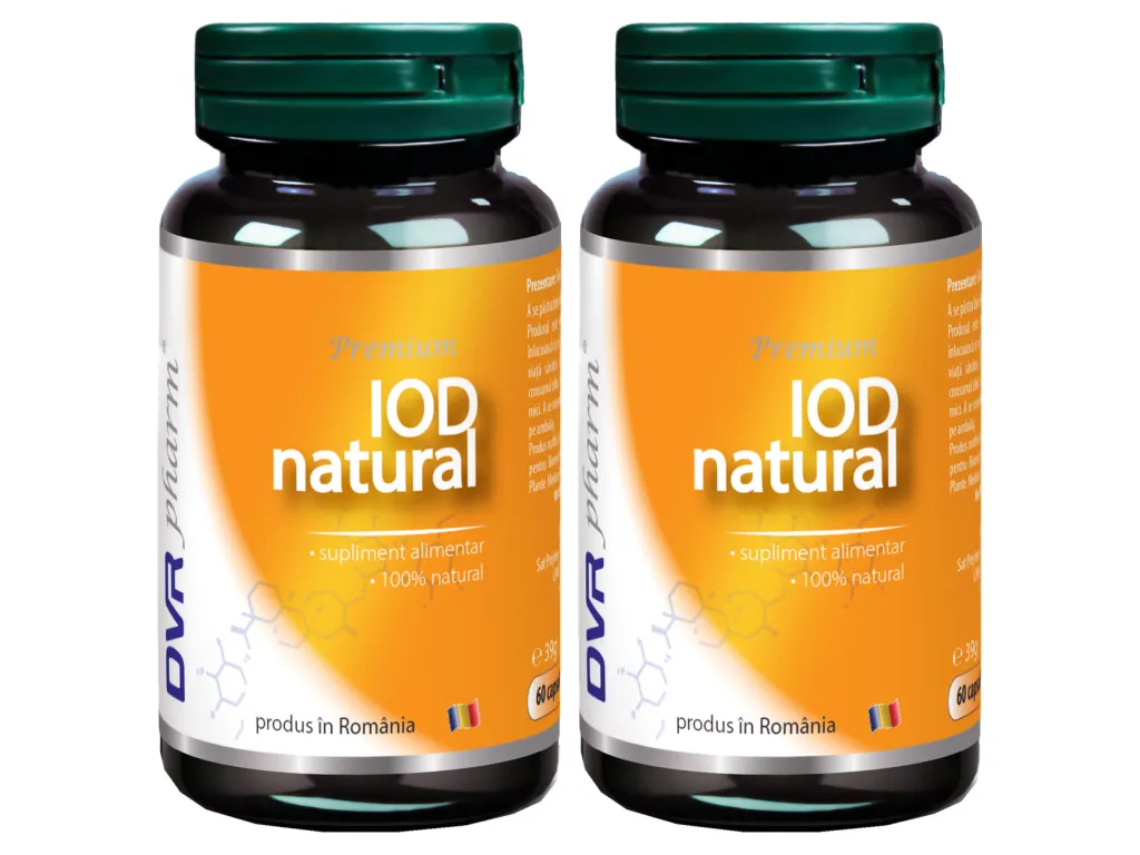 Set Iod natural 2x60cps - DVR PHARM