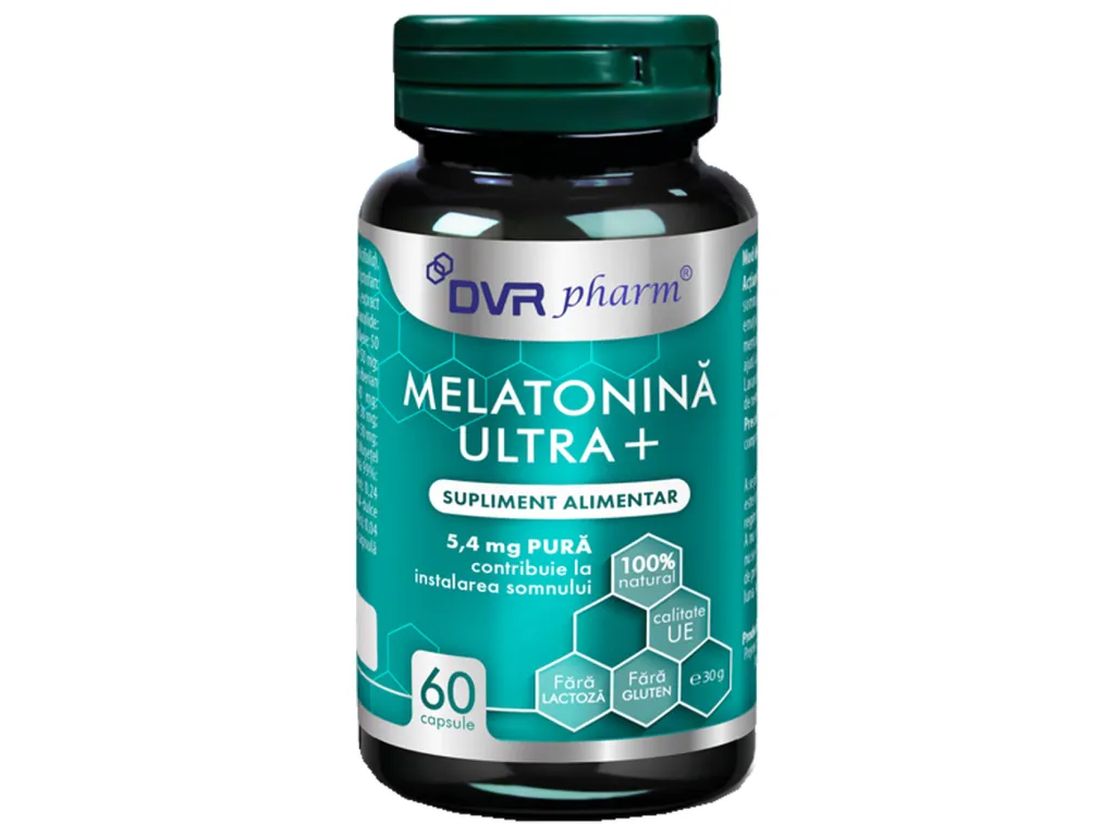 Melatonina Ultra+ 60cps - DVR PHARM