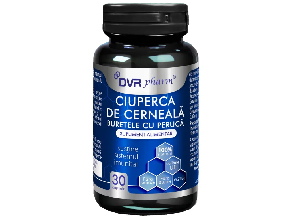 Ciuperca de Cernela [Buretele cu Peruca] 30cps - DVR PHARM