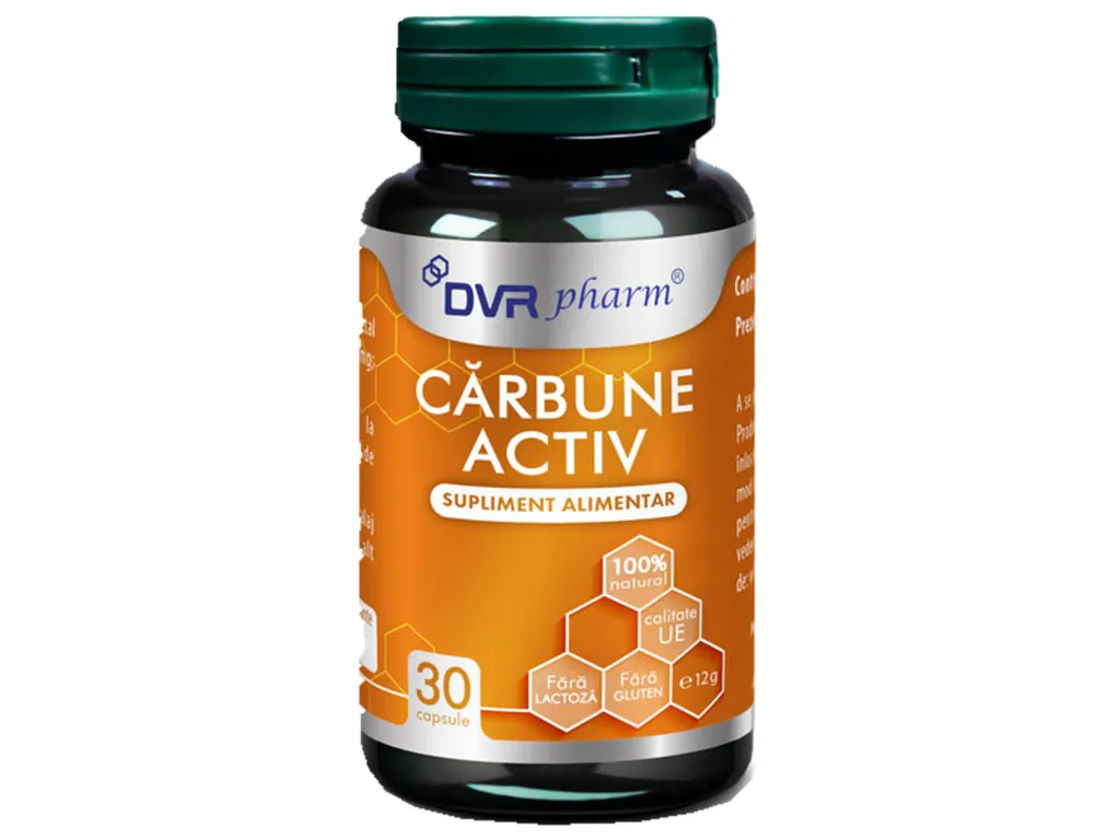 Carbune activ 300mg 30cps - DVR PHARM