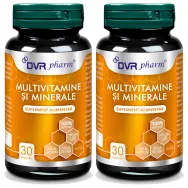 Set Multivitamine minerale 2x30cps - DVR PHARM