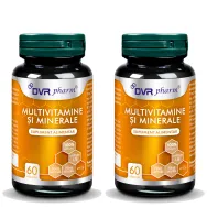 Set Multivitamine minerale 2x60cps - DVR PHARM
