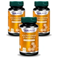 Set Multivitamine minerale 3x60cps - DVR PHARM