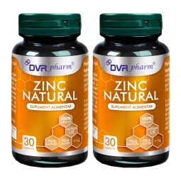 Set Zinc natural 2x30cps - DVR PHARM