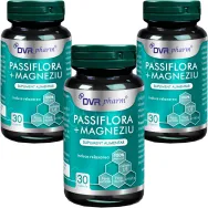 Set Passiflora Magneziu 3x30cps - DVR PHARM