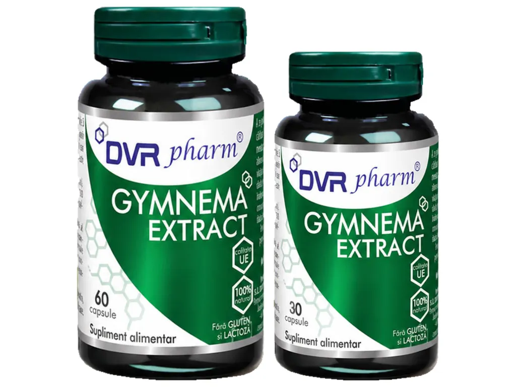 Pachet Gymnema extract 60+30cps - DVR PHARM