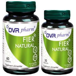 Pachet Fier natural 60+30cps - DVR PHARM