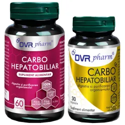 Pachet Carbo Hepato Biliar 60+30cps - DVR PHARM