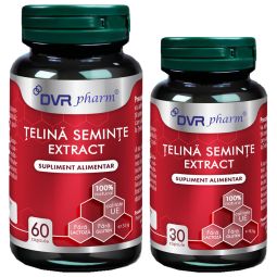 Pachet Telina seminte extract 60+30cps - DVR PHARM