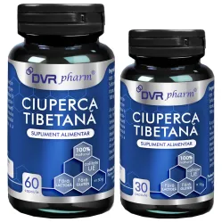 Pachet Ciuperca tibetana 60+30cps - DVR PHARM