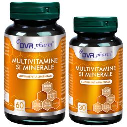 Pachet Multivitamine minerale 60+30cps - DVR PHARM