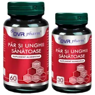 Pachet Par unghii sanatoase 60+30cps - DVR PHARM