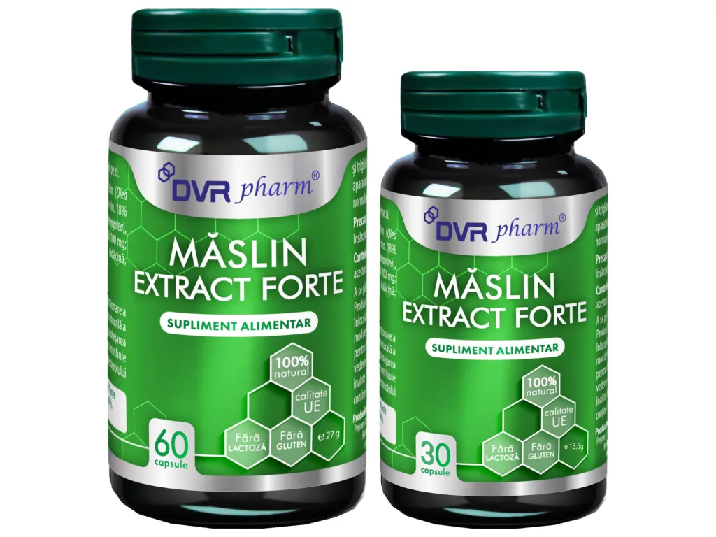 Pachet Maslin extract forte 60+30cps - DVR PHARM