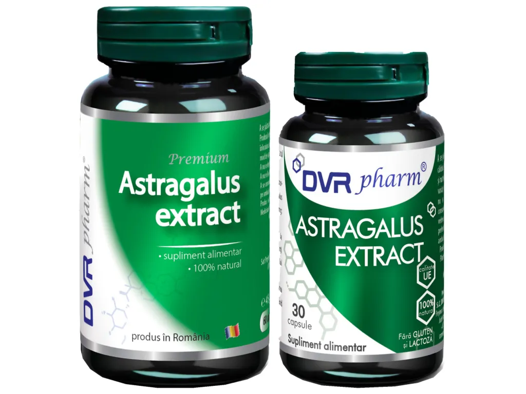 Pachet Astragalus extract 60+30cps - DVR PHARM