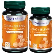 Pachet Zinc Seleniu C 60+30cps - DVR PHARM