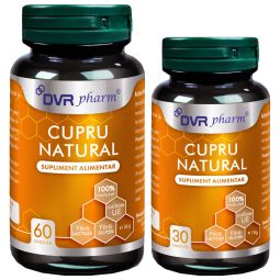 Pachet Cupru natural 60+30cps - DVR PHARM