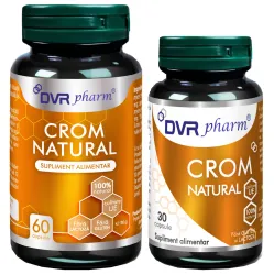 Pachet Crom natural 60+30cps - DVR PHARM