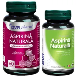 Pachet Aspirina naturala 60+30cps - DVR PHARM