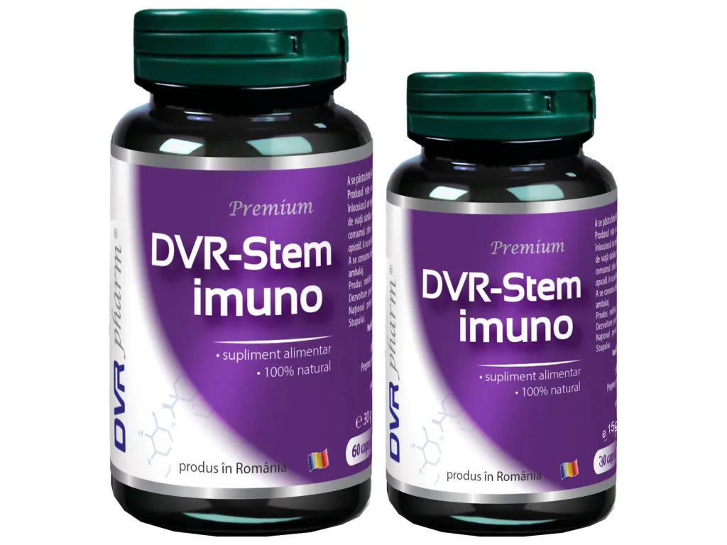 Pachet Stem Imuno 60+30cps - DVR PHARM