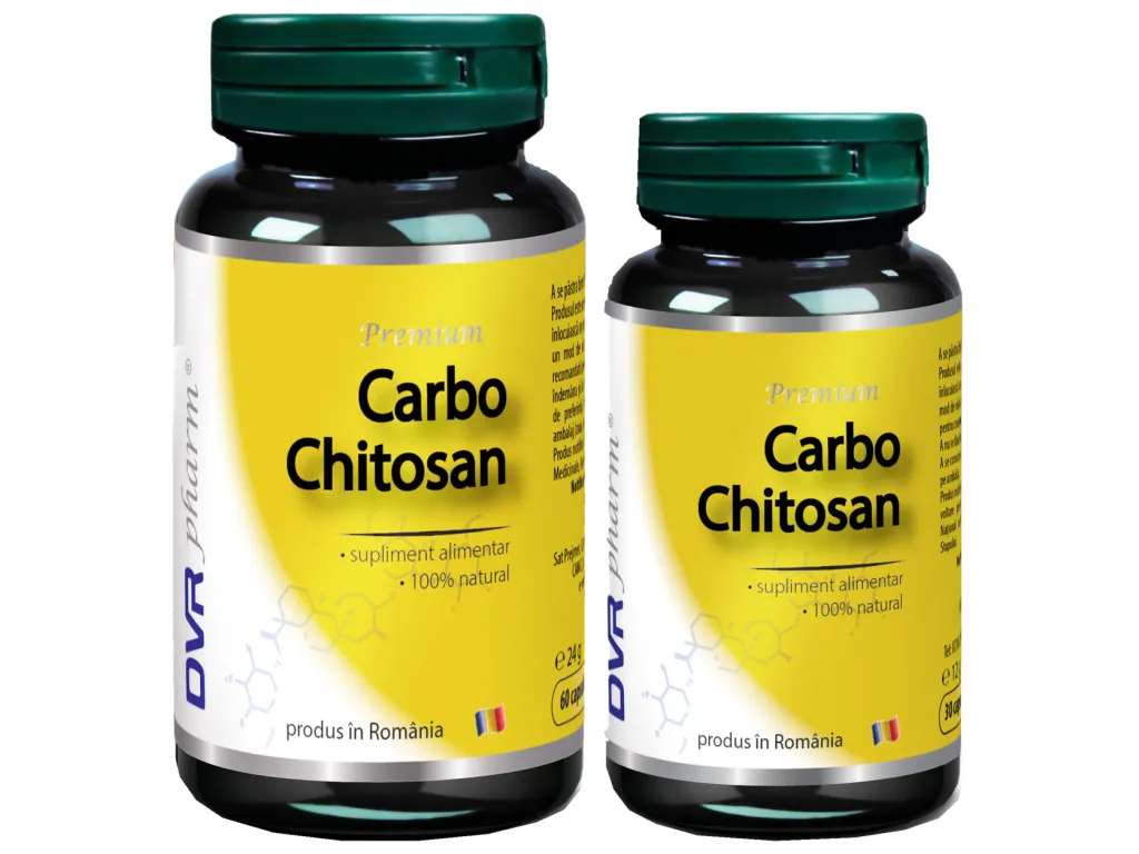 Pachet Carbo chitosan 60+30cps - DVR PHARM