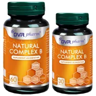 Pachet Complex B natural 60+30cps - DVR PHARM