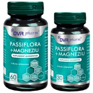 Pachet Passiflora Magneziu 60+30cps - DVR PHARM