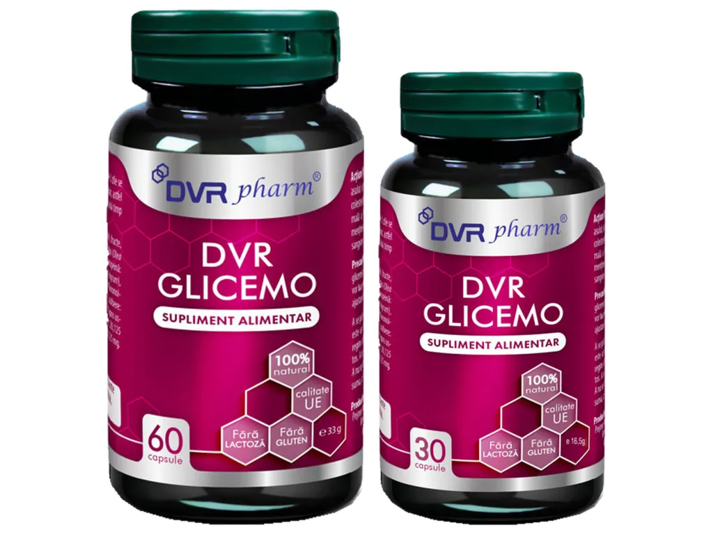 Pachet DVR Glicemo 60+30cps - DVR PHARM