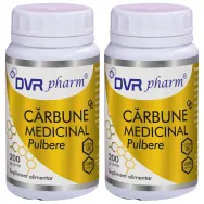 Pachet Carbune medicinal pulbere 2x200g - DVR PHARM