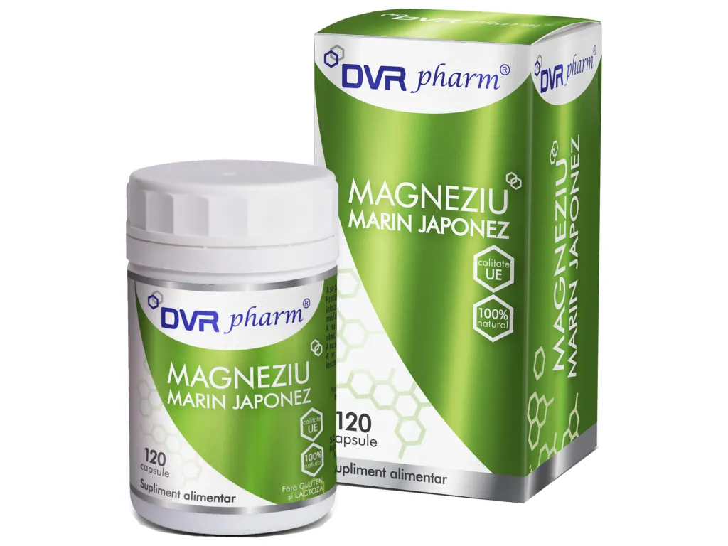 Magneziu marin japonez 120cps - DVR PHARM