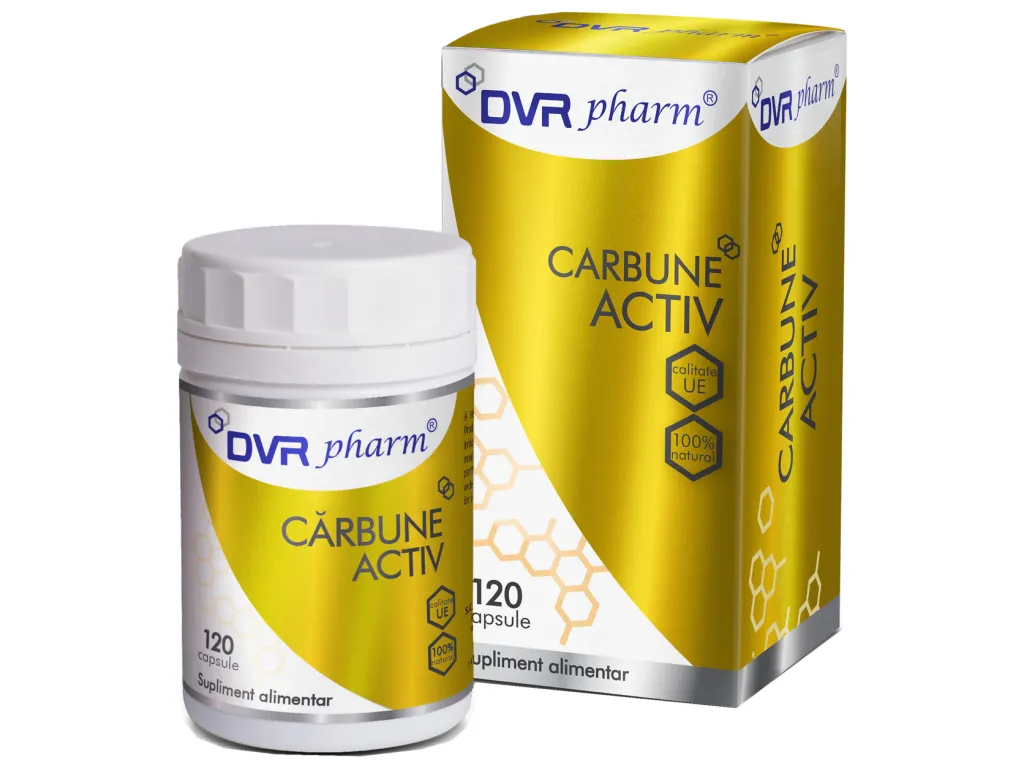 Carbune activ 300mg 120cps - DVR PHARM