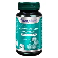 Ashwagandha magneziu 60cps - DVR PHARM