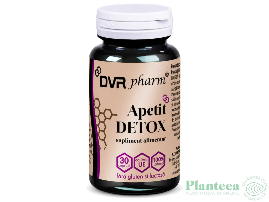 Apetit Detox 1x30cps - DVR PHARM