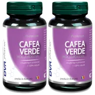 Set Cafea verde bioclorogenic 2x60cps - DVR PHARM