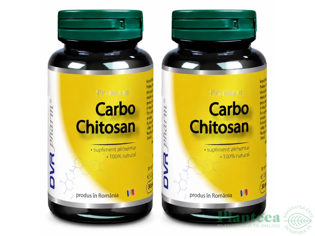 Set Carbo chitosan 2x30cps - DVR PHARM