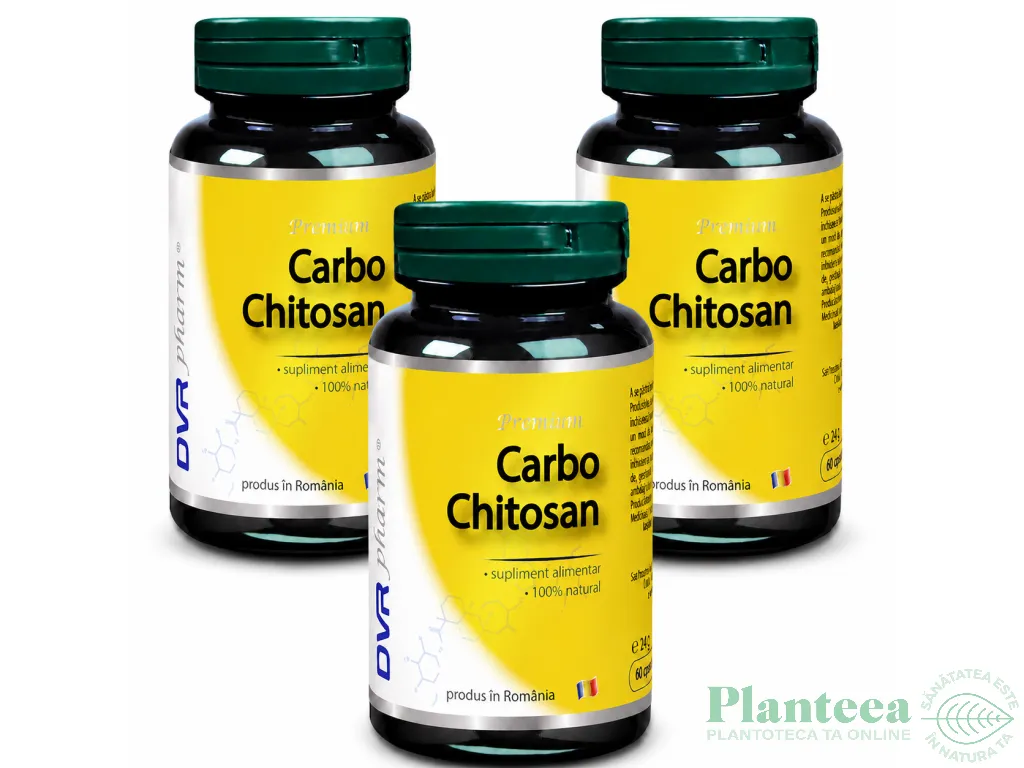 Set Carbo chitosan 3x60cps - DVR PHARM