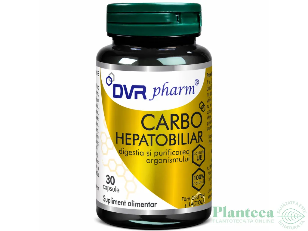 Carbo Hepato Biliar 1x30cps - DVR PHARM