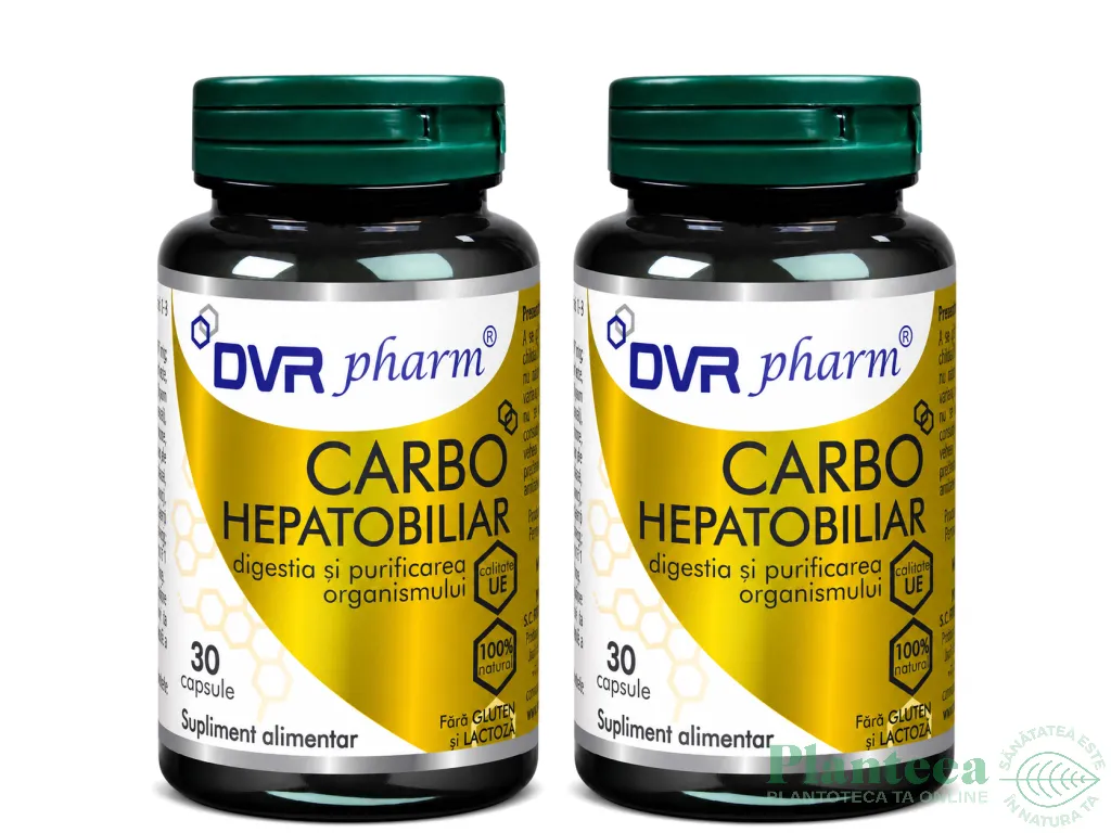 Set Carbo Hepato Biliar 2x30cps - DVR PHARM