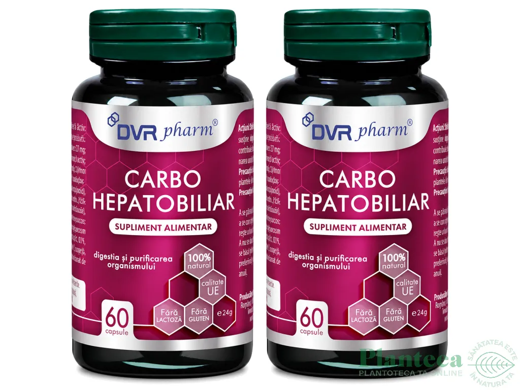 Set Carbo Hepato Biliar 2x60cps - DVR PHARM