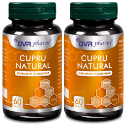 Set Cupru natural 2x60cps - DVR PHARM