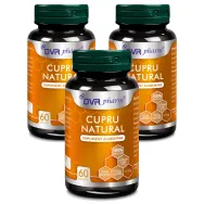 Set Cupru natural 3x60cps - DVR PHARM
