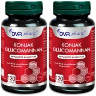 Set Konjak glucomannan 2x120cps - DVR PHARM