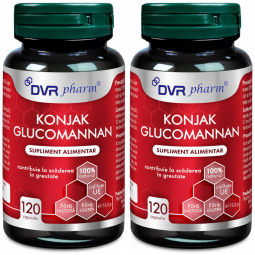 Set Konjak glucomannan 2x120cps - DVR PHARM