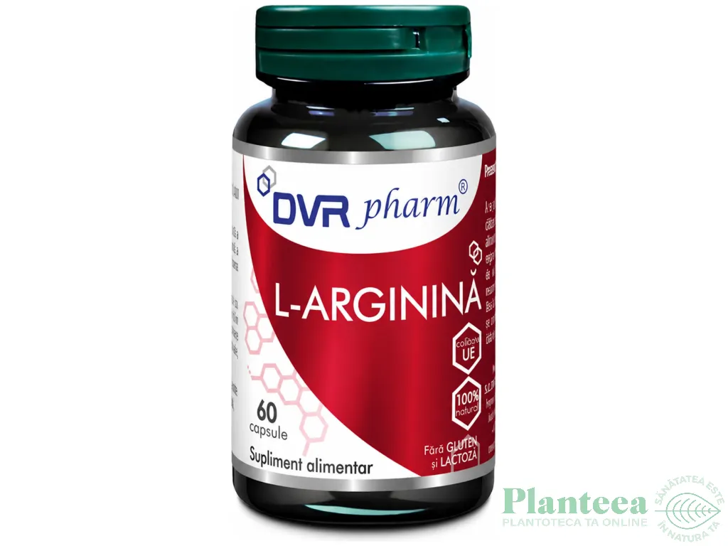 Larginina 400mg 1x60cps - DVR PHARM