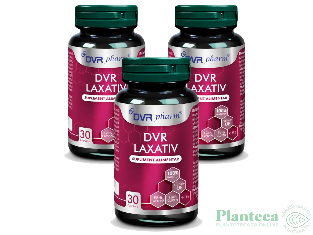 Set DVR Laxativ 3x30cps - DVR PHARM