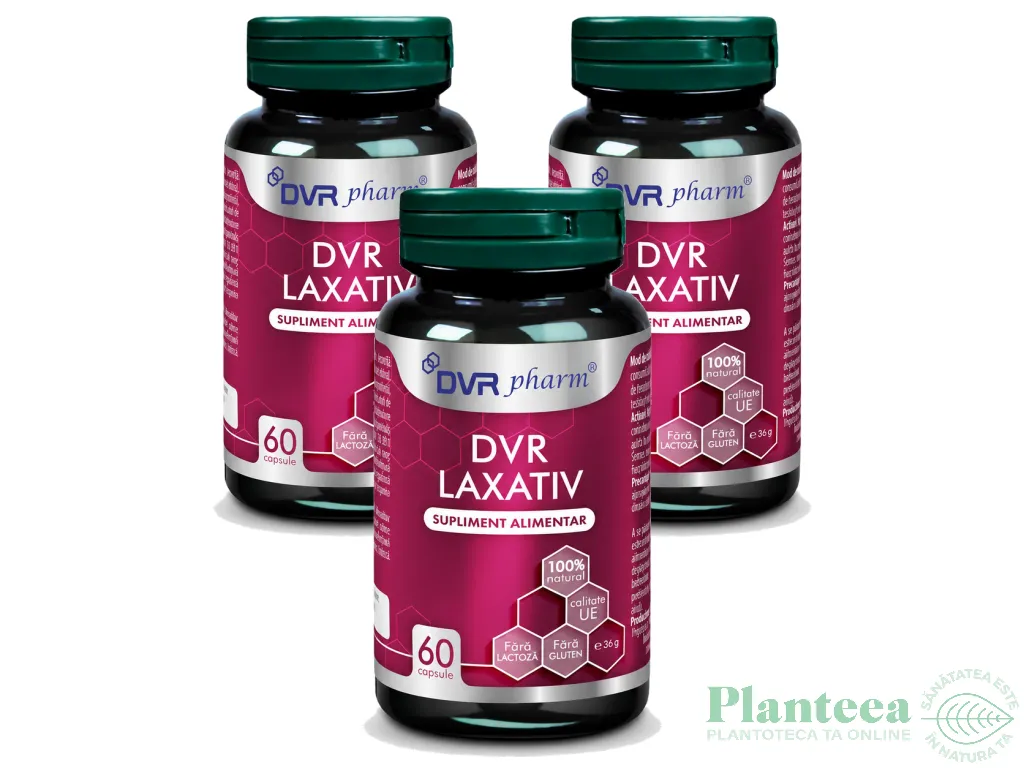 Set DVR Laxativ 3x60cps - DVR PHARM
