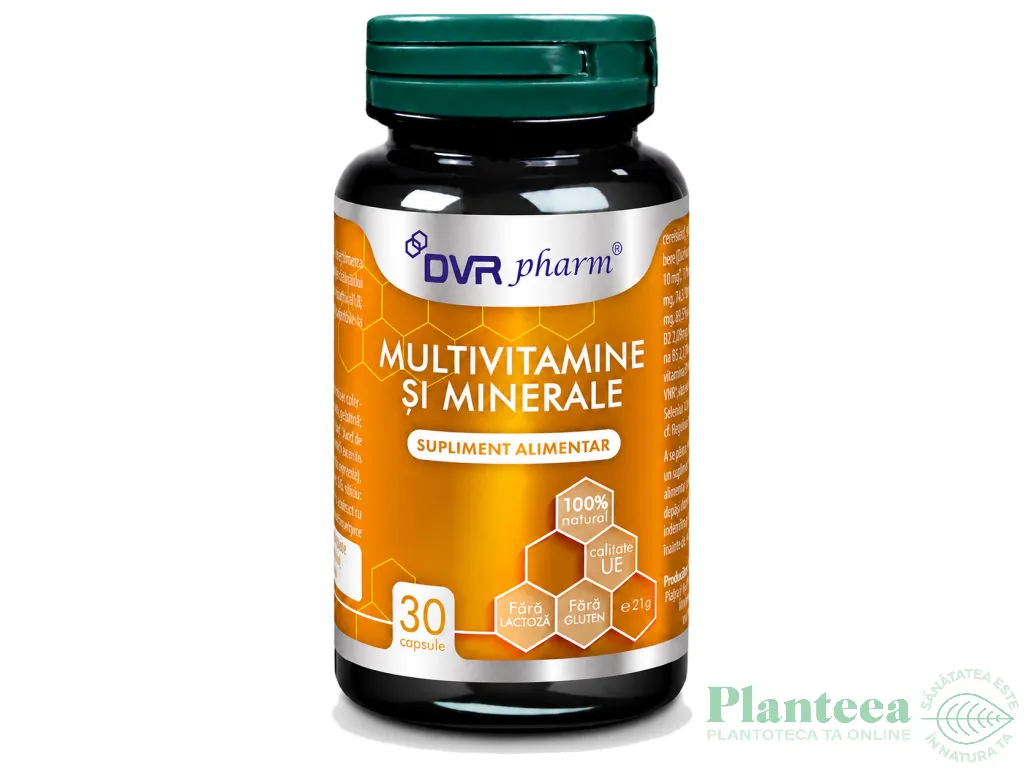 Multivitamine minerale 1x30cps - DVR PHARM